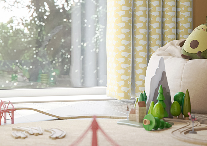 Whaling Around, Amber - Made to Measure Curtains - Image 5